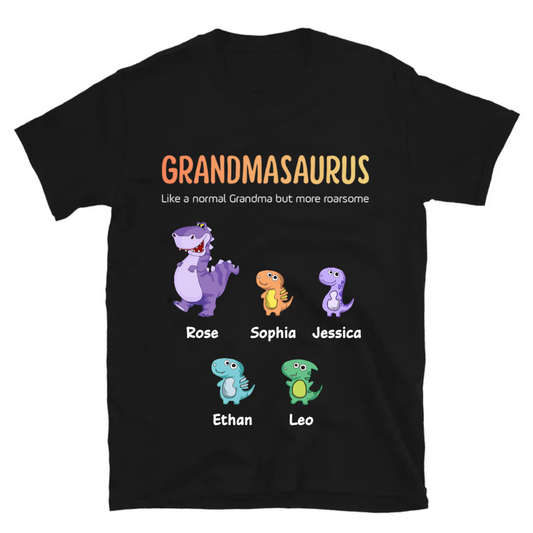 PersonalisedGrandmasaurusT shirt01