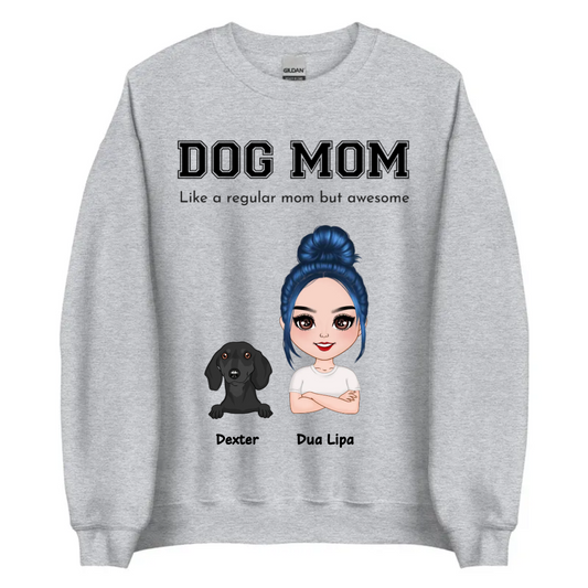 PersonalisedDogMomSweatshirtGift002_34541d03 1056 4603 8e65 665c901db019